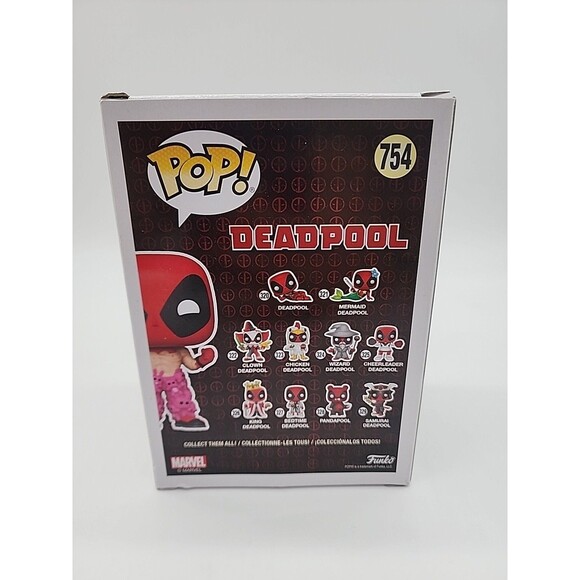 Funko Pop! MAREVL Deadpool #754 2021 ECCC Spring Convention Exclusive Bunny Pant - Picture 5 of 6